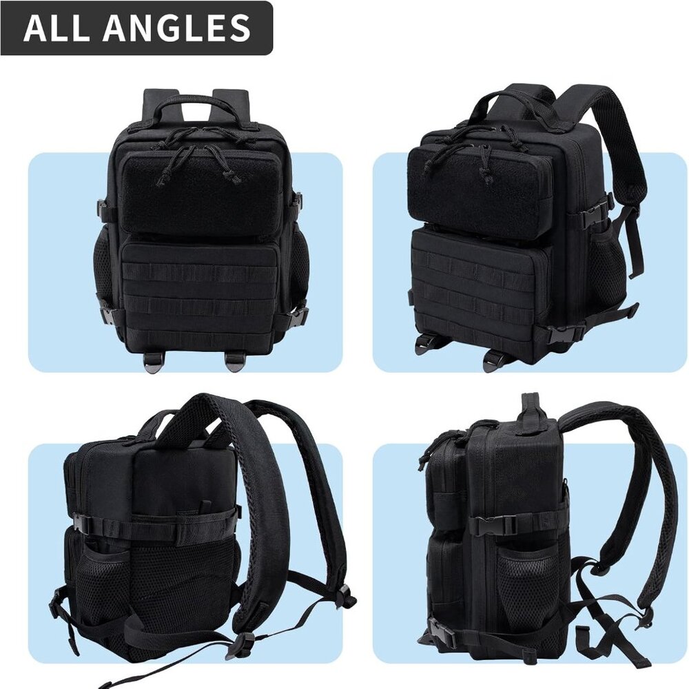 Lightweight 10l Mini Assault Backpack - Versatile… - image 7